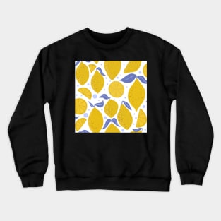 Lemon pattern Crewneck Sweatshirt